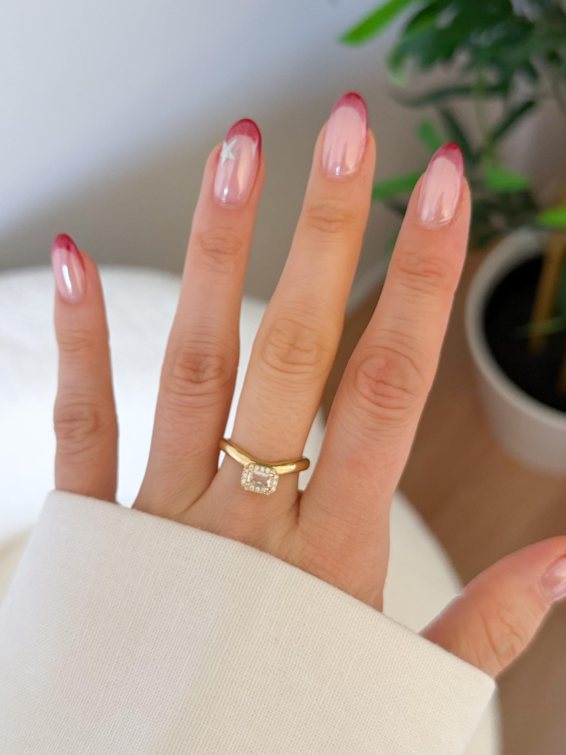 Çelik Tek Taş Yüzük (Ayarlanabilir)