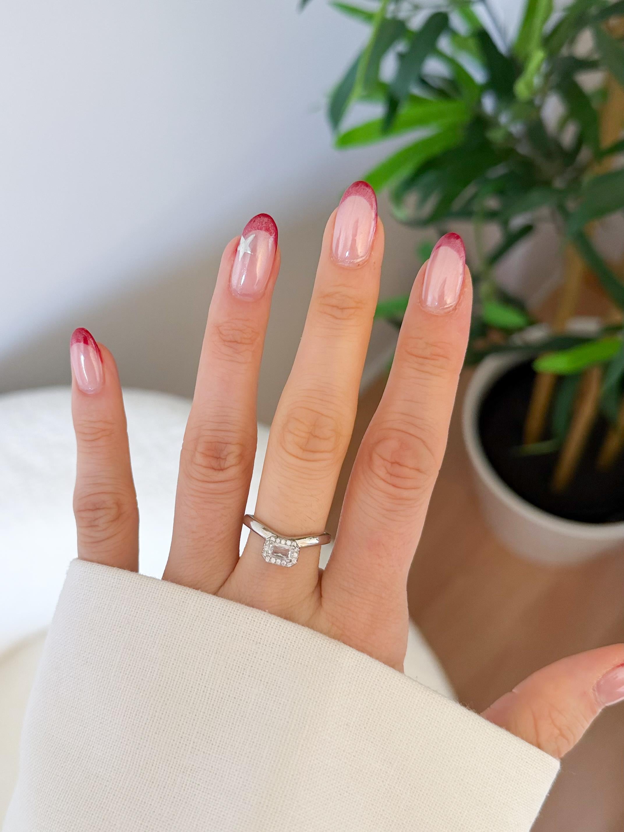 Çelik Tek Taş Yüzük (Ayarlanabilir)