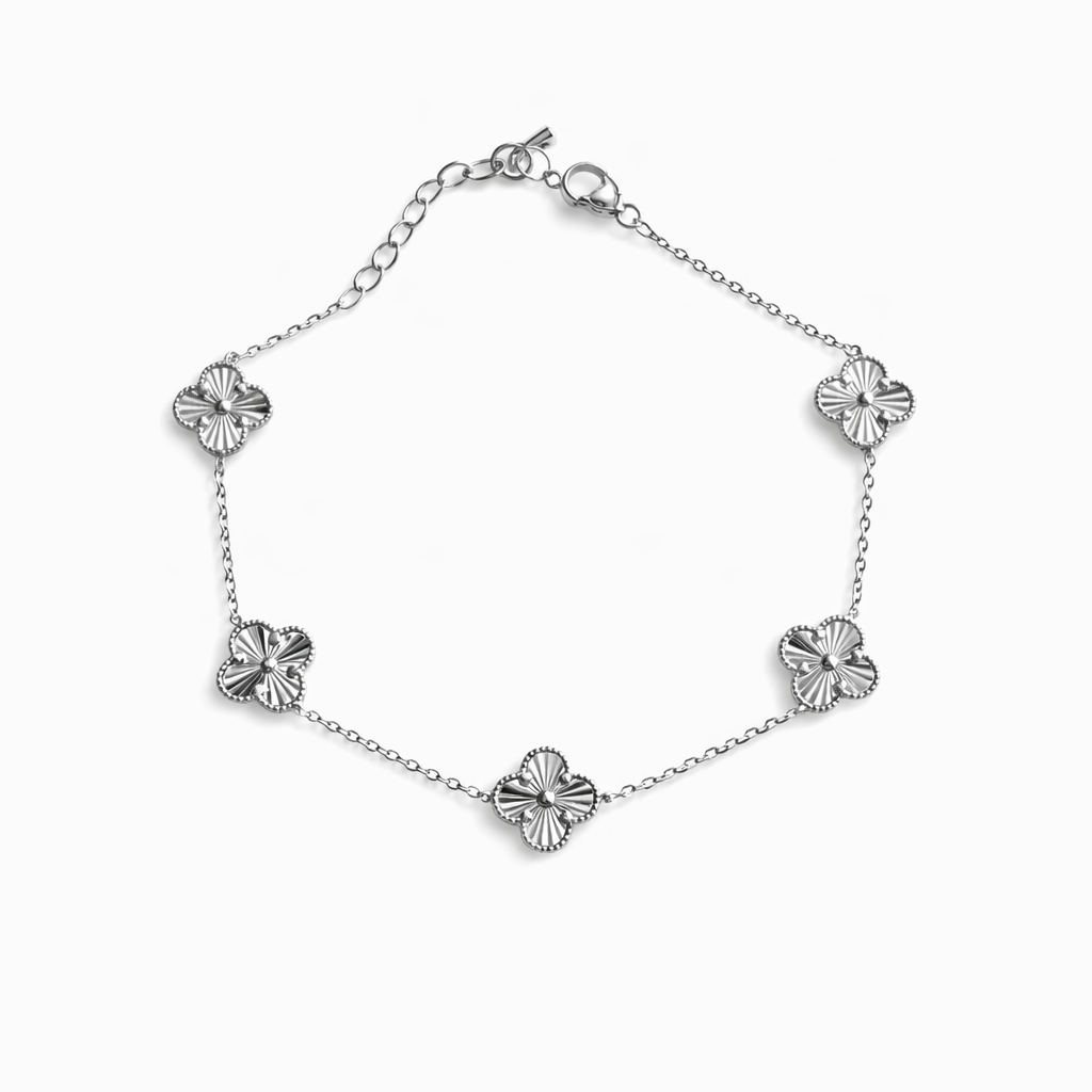 Çelik Yonca Bileklik