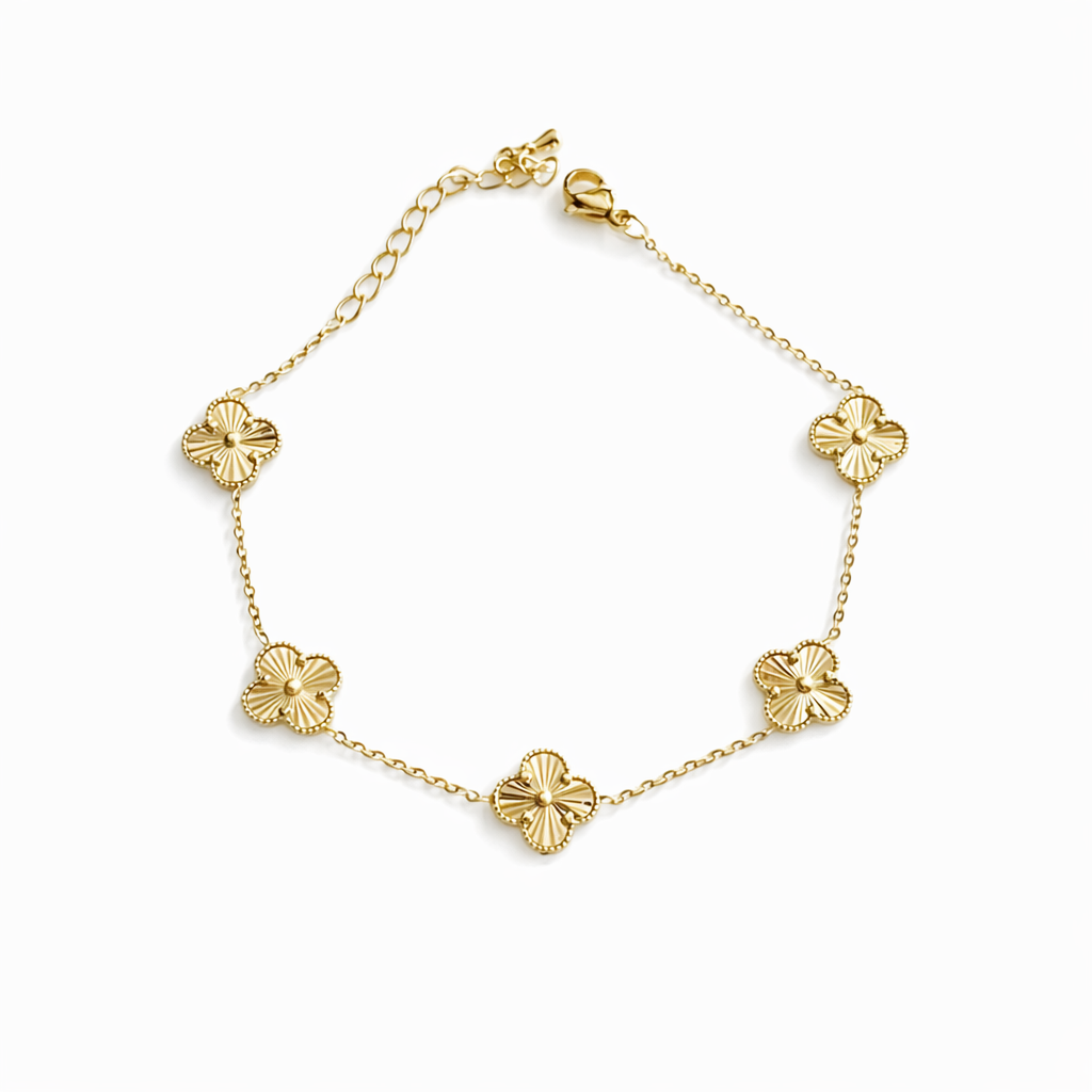 Çelik Yonca Bileklik