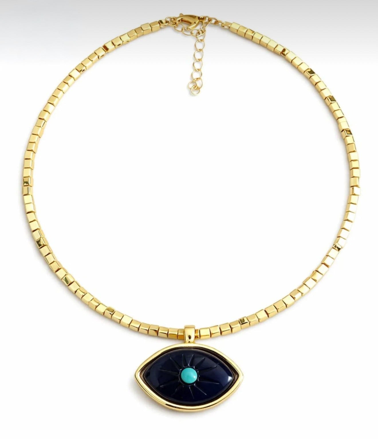 Nazarlı Gold Kolye