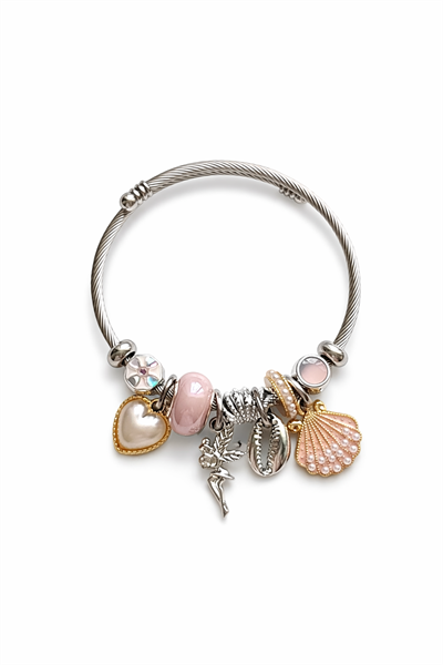 Çelik Charm Bileklik