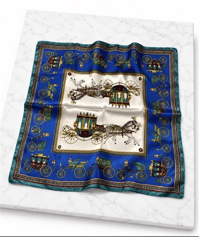 Desenli Şal-Fular 90x90
