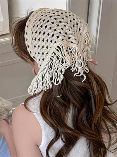 Püsküllü Bandana