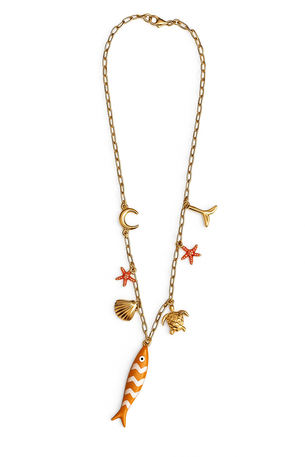 Balık Charm Kolye