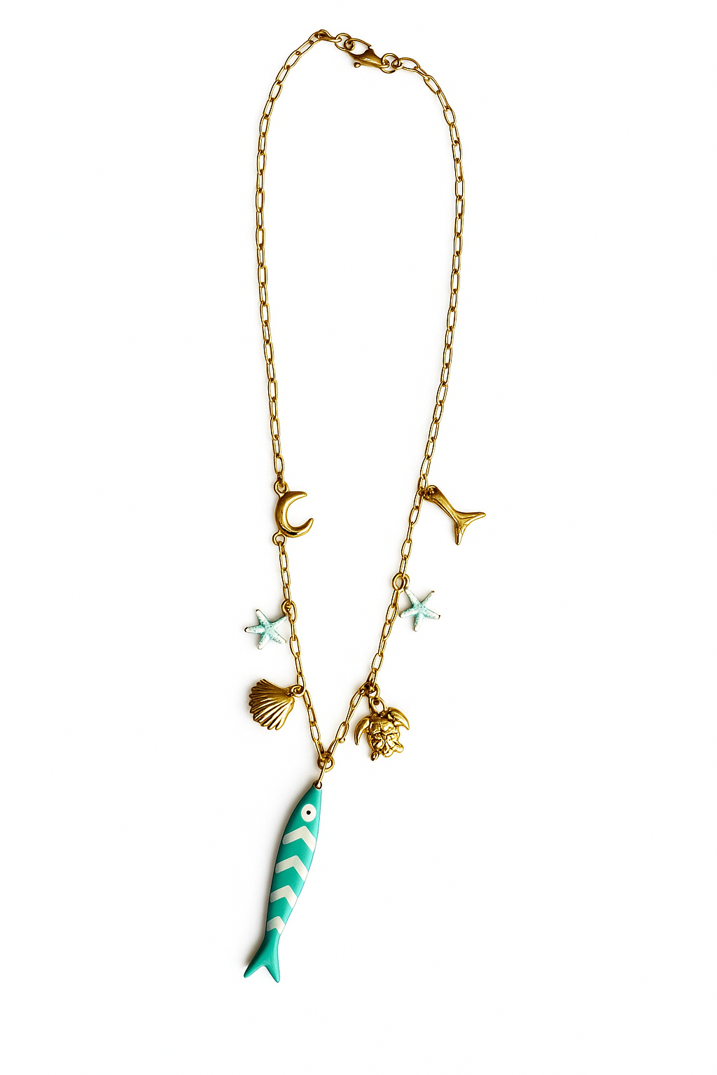 Balık Charm Kolye