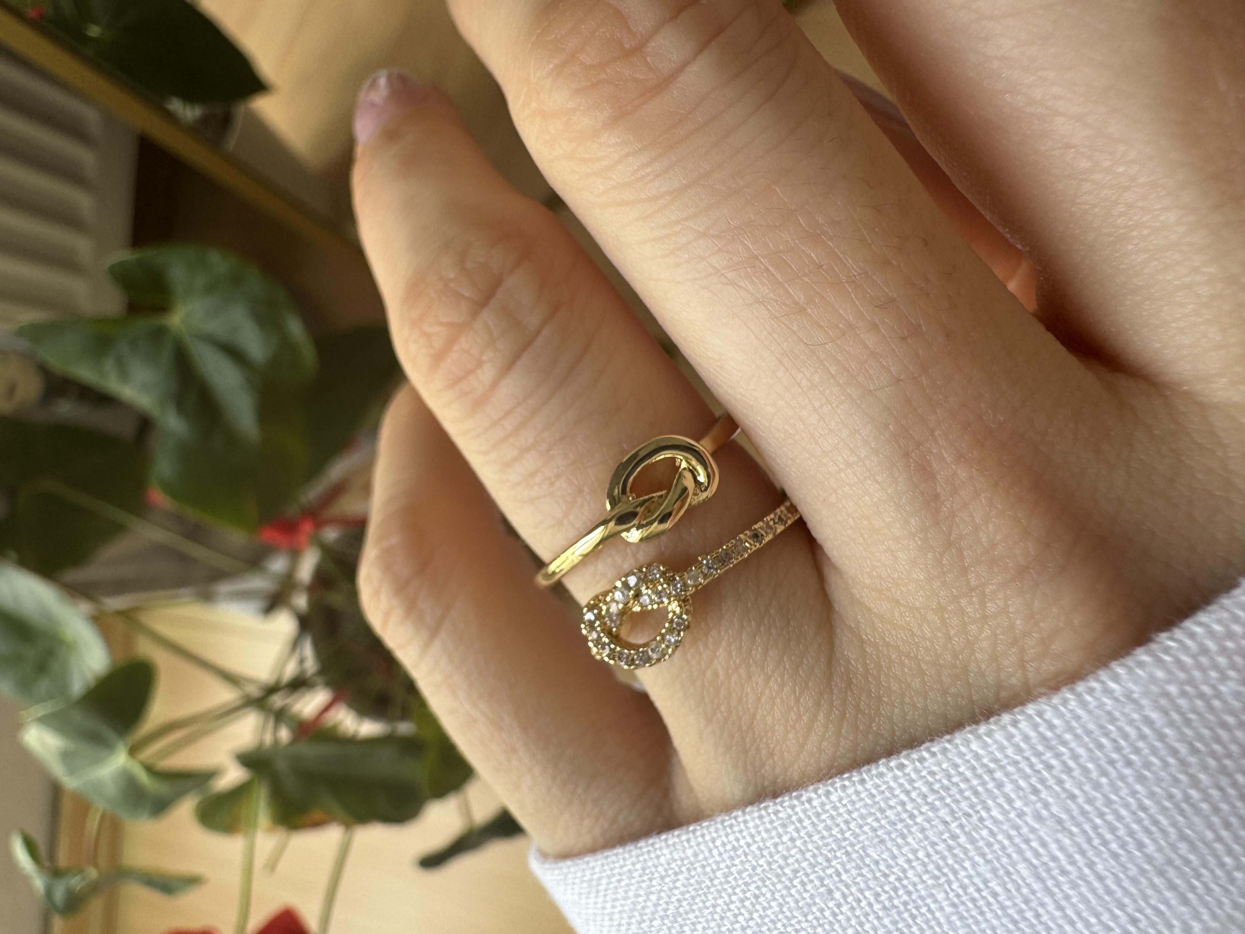 Çelik 2li Düğüm Yüzük