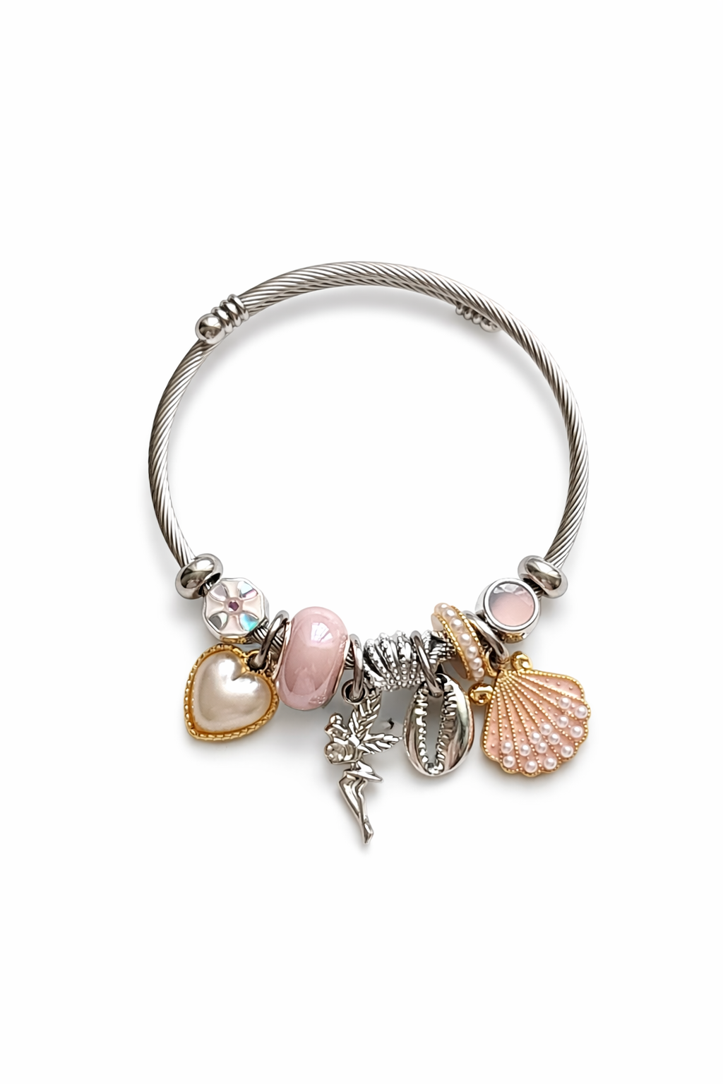 Çelik Charm Bileklik