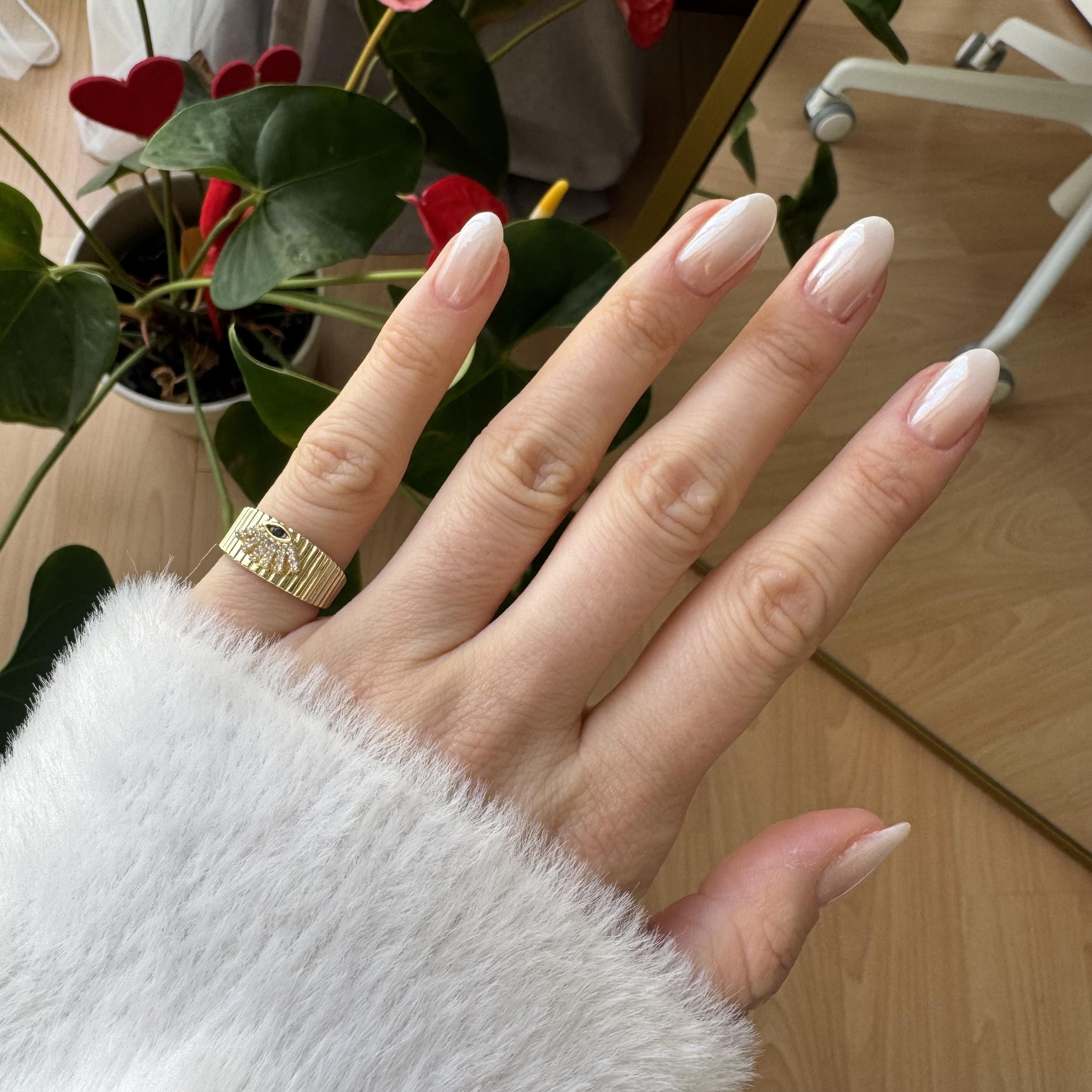 Çelik Eye Serçe Parmak Yüzük