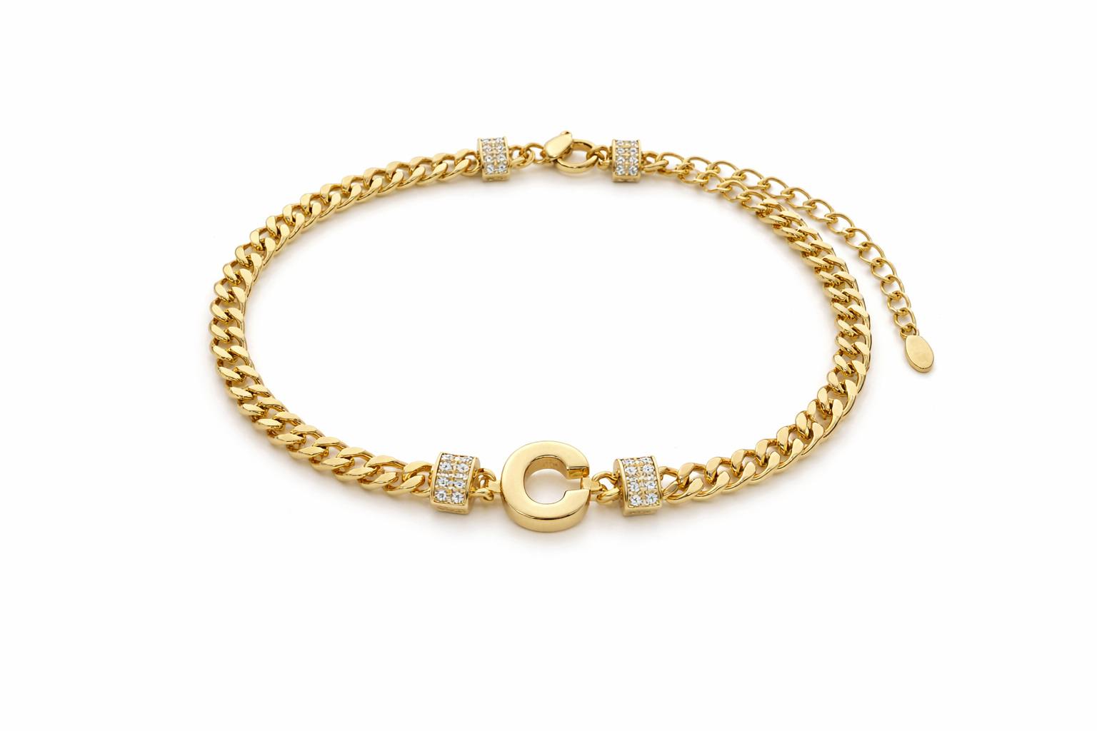 Çelik Harf Bileklik