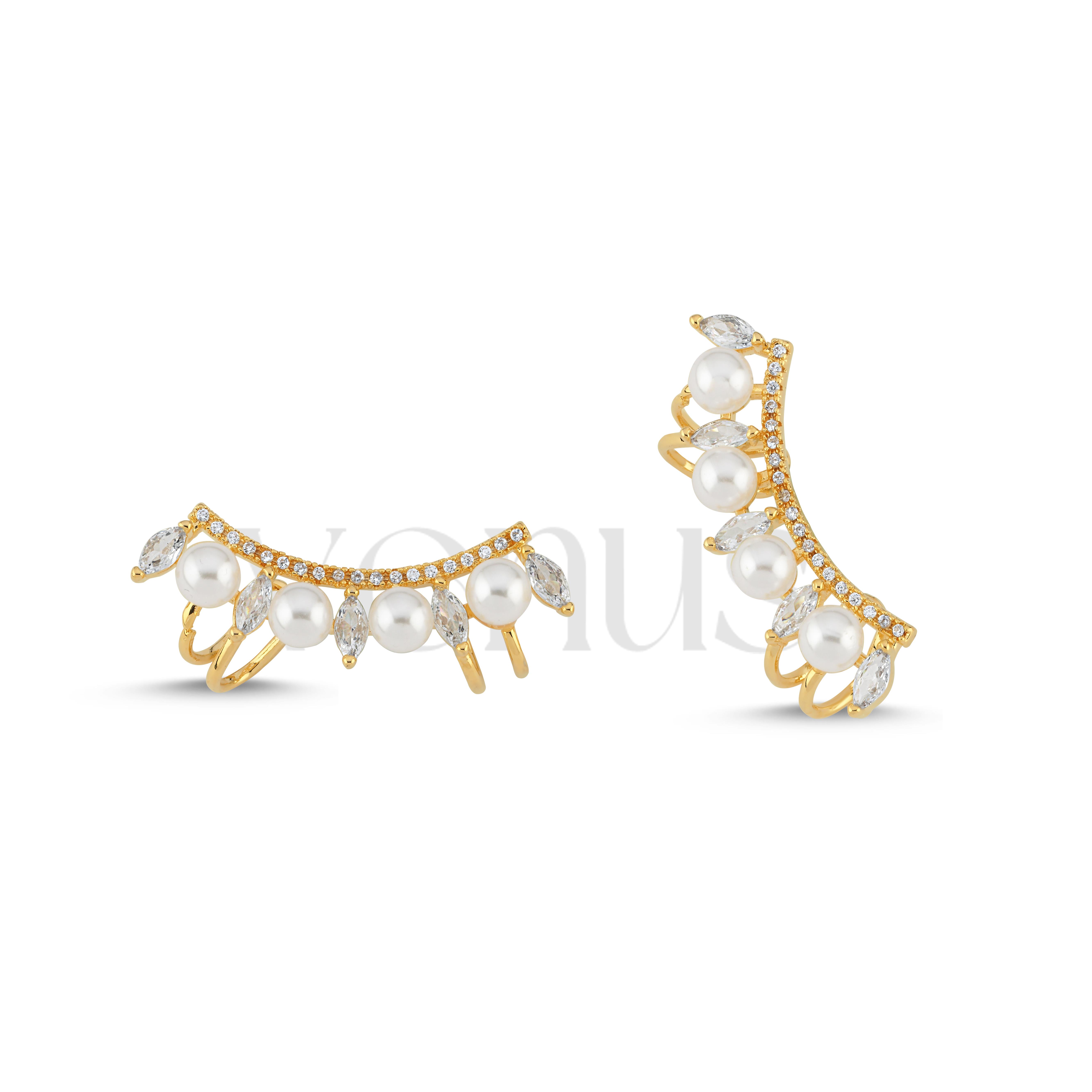 Çelik İncili Earcuff