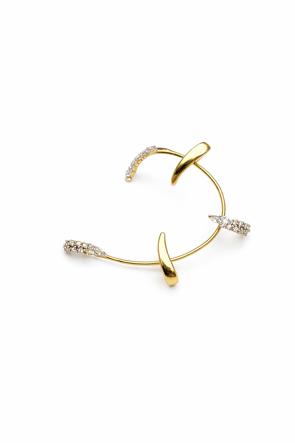 Çelik Taşlı Earcuff