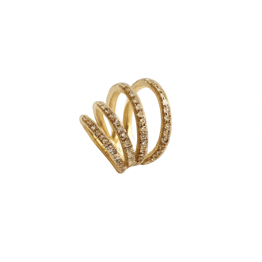 Çelik Taşlı Earcuff