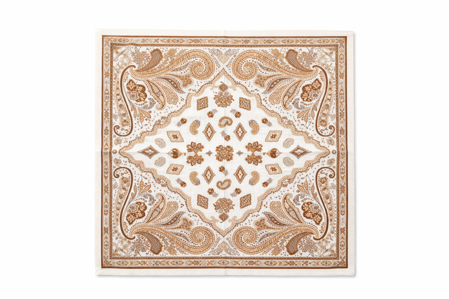 Desenli Şal-Fular 70x70