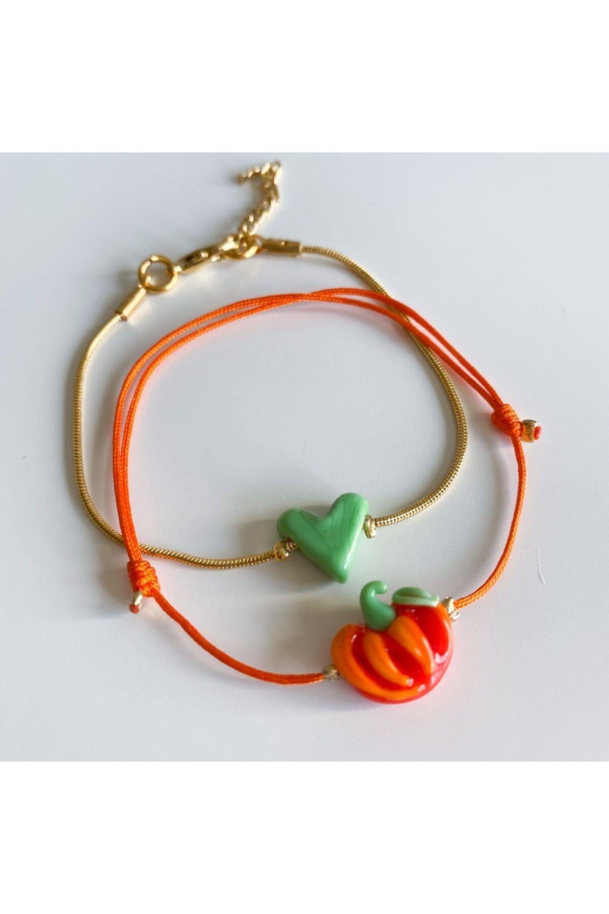 Halloween Murano Bileklik Seti