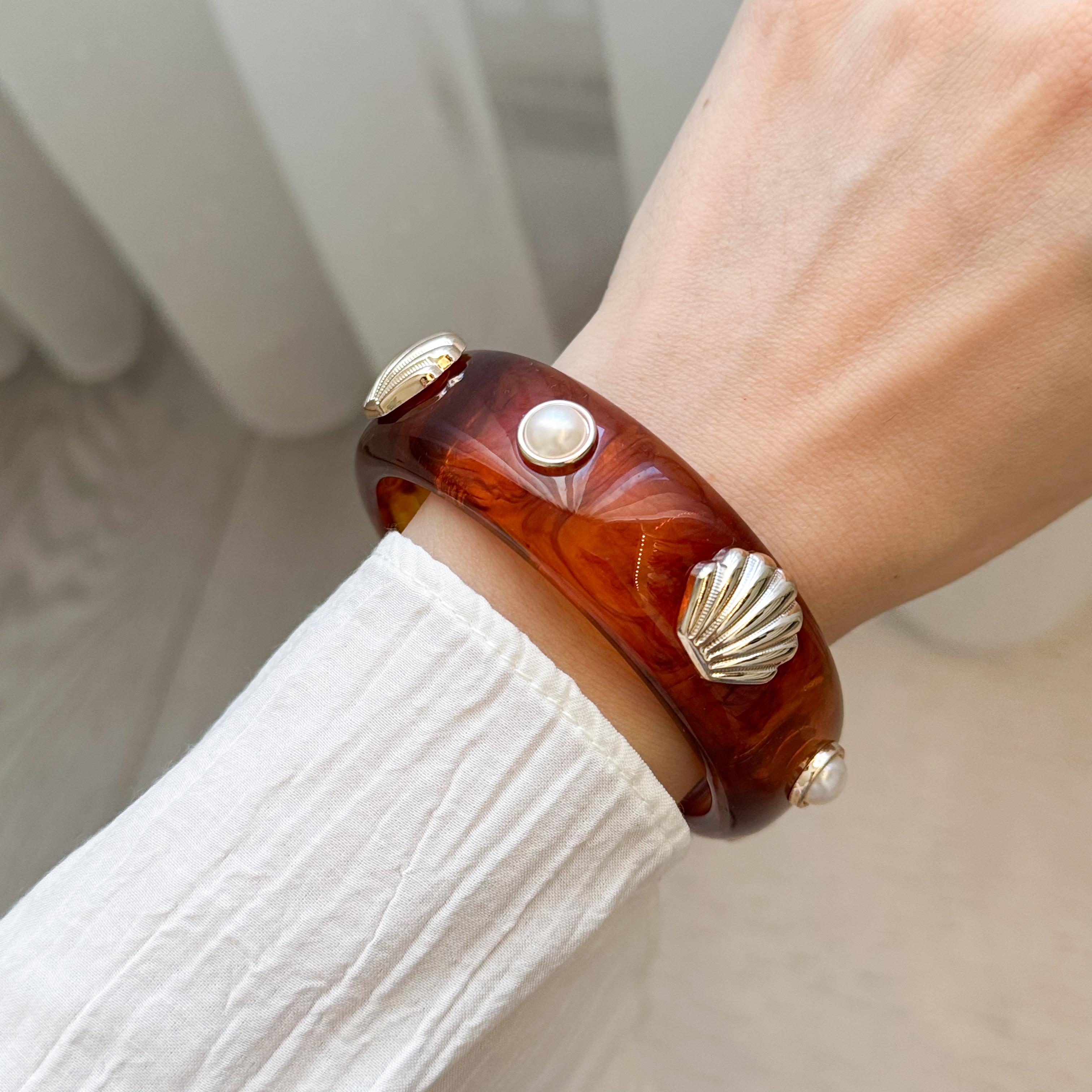 Kemik Deniz Kabuklu Bileklik