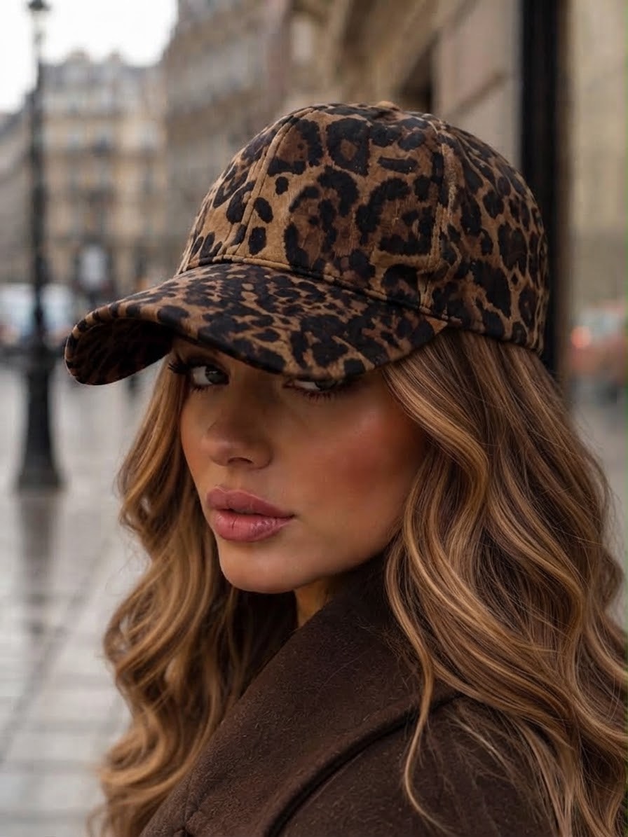 Leopar Kep Şapka