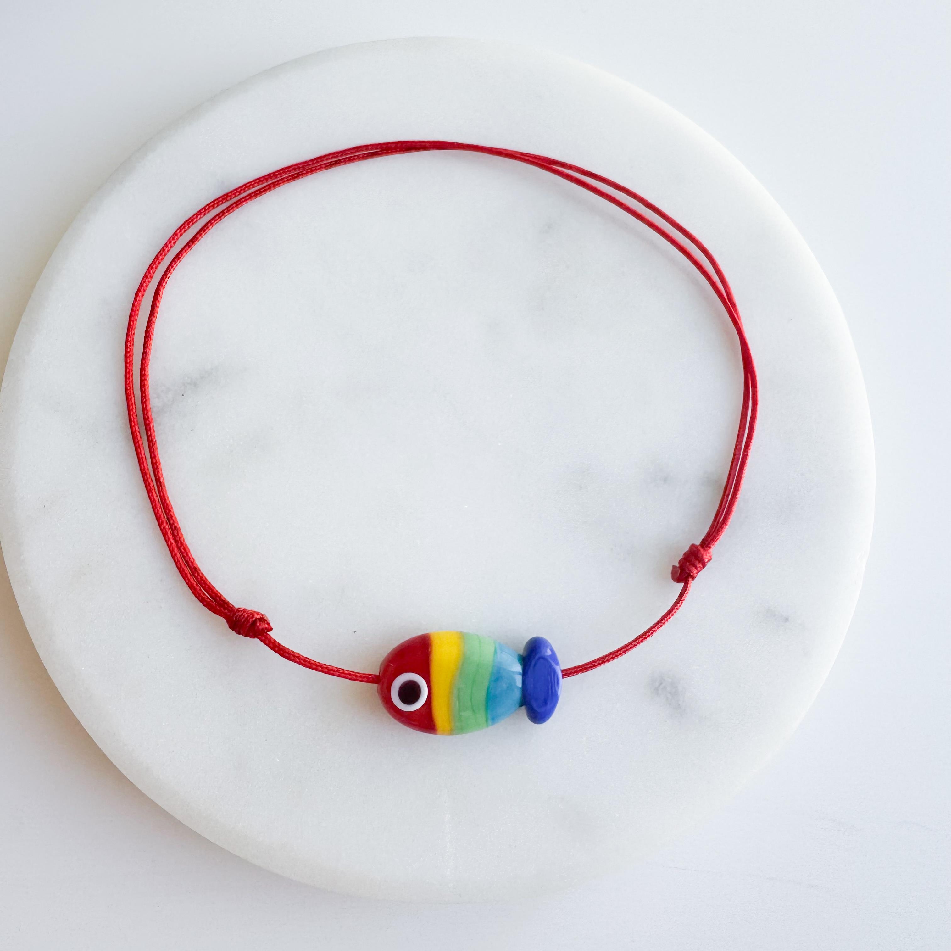 Murano Cam Balık Halhal