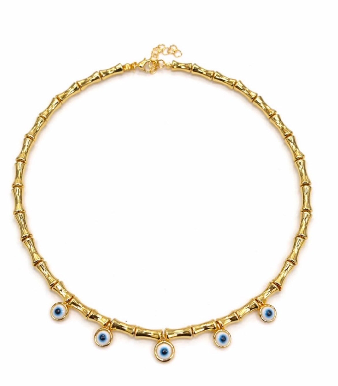 Nazarlı Gold Kolye
