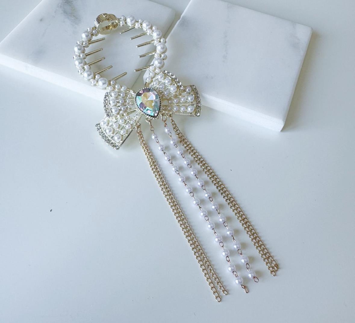 Taşlı Topuz Tokası