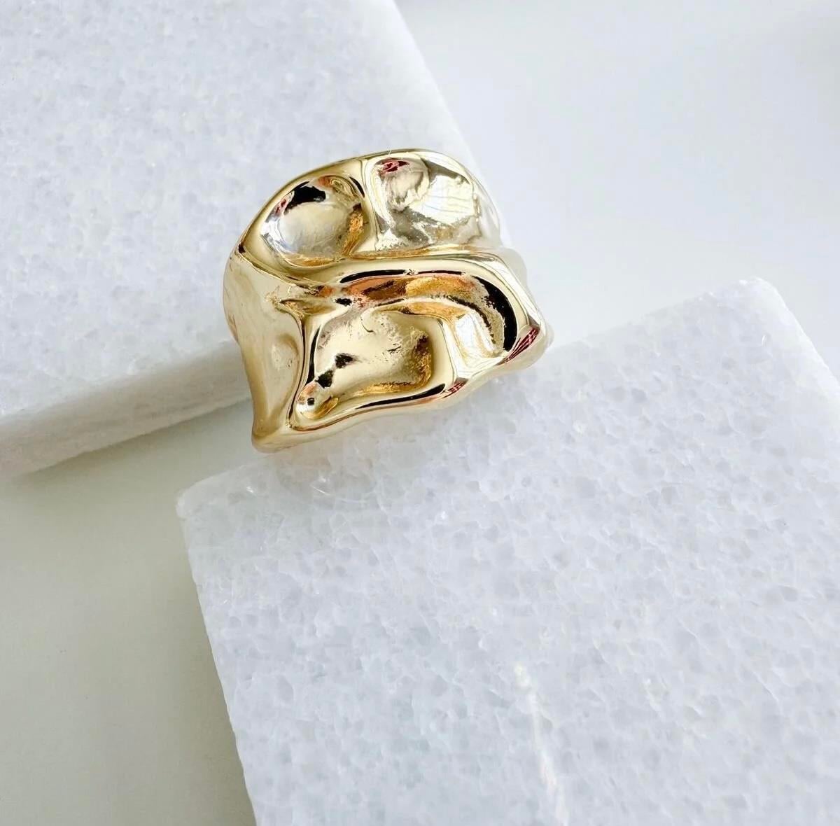 Wrinkled Yüzük (Ayarlanabilirdir)