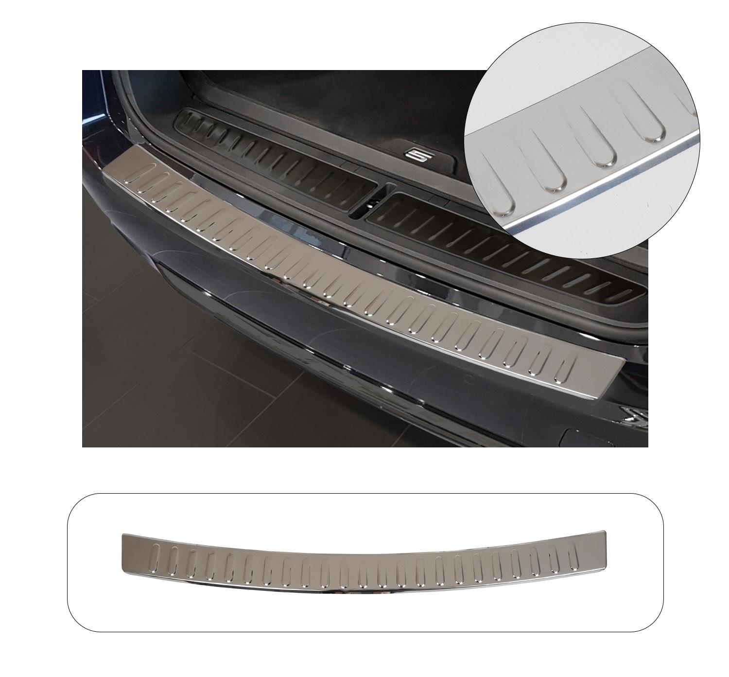 BMW 5ER G31 2017 KROM PARLAK ARKA TAMPON ÜSTÜ KORUMA