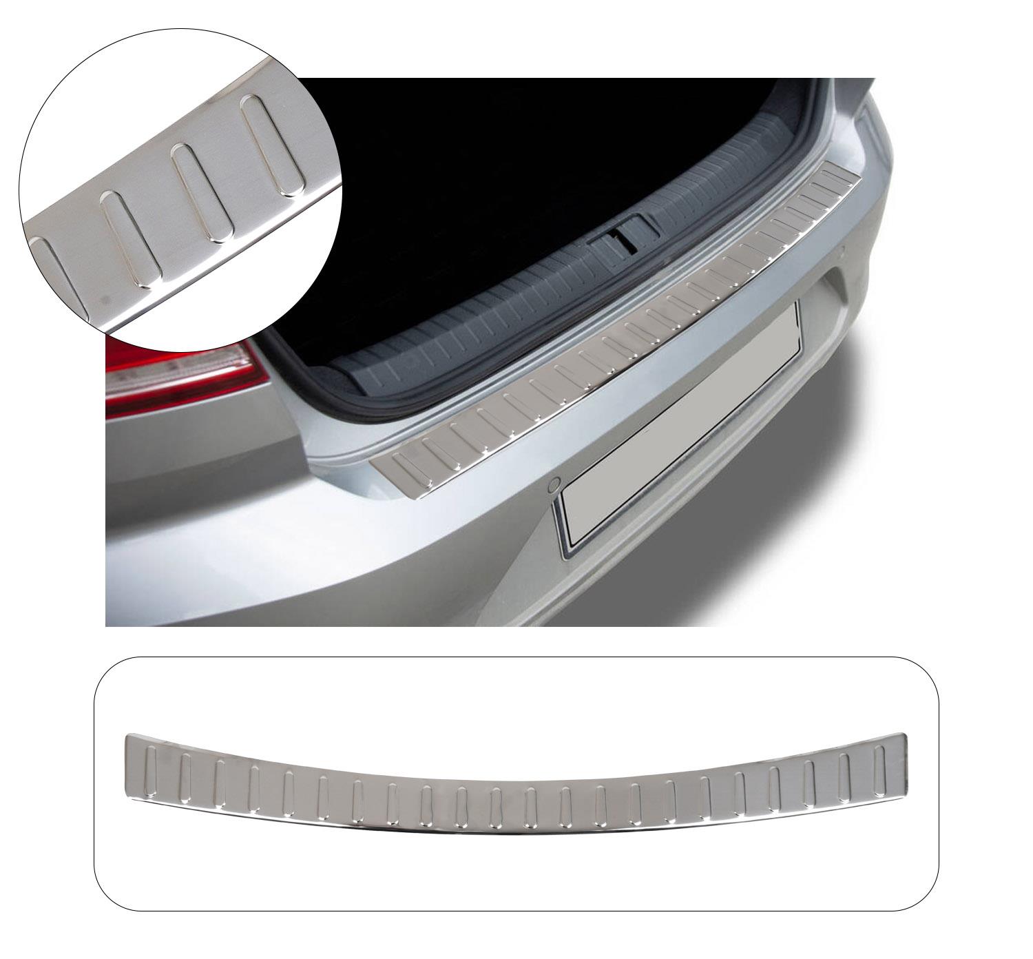 BMW 5ER GT (FO7) 2009-2016 KROM PARLAK ARKA TAMPON ÜSTÜ KORUMA