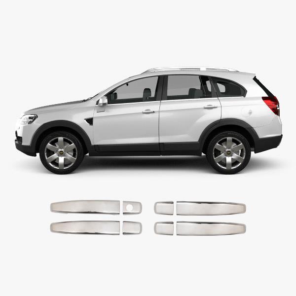 Chevrolet Captiva 2006-2011 Kapı Kolu 4 Kapı Paslanmaz Çelik