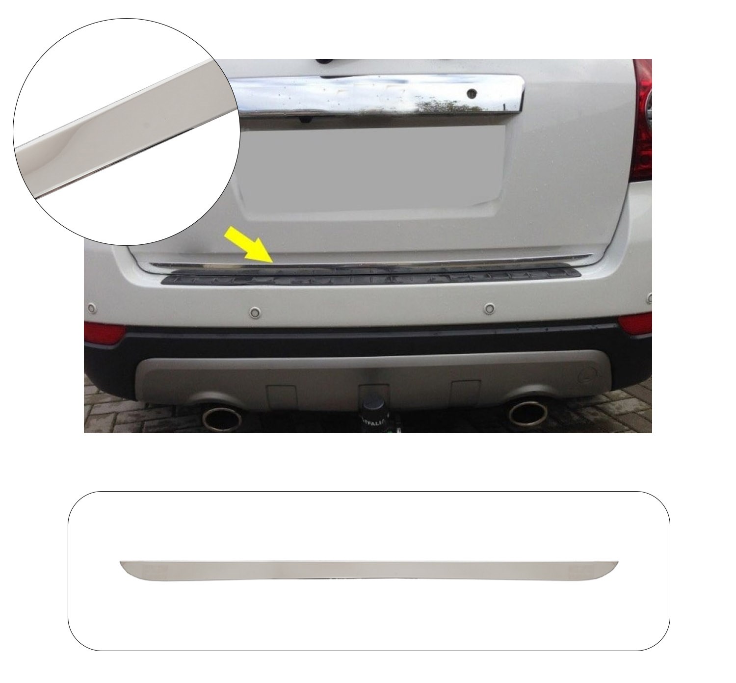CHEVROLET CAPTIVA 2006-2012 BAGAJ ALT ÇITA
