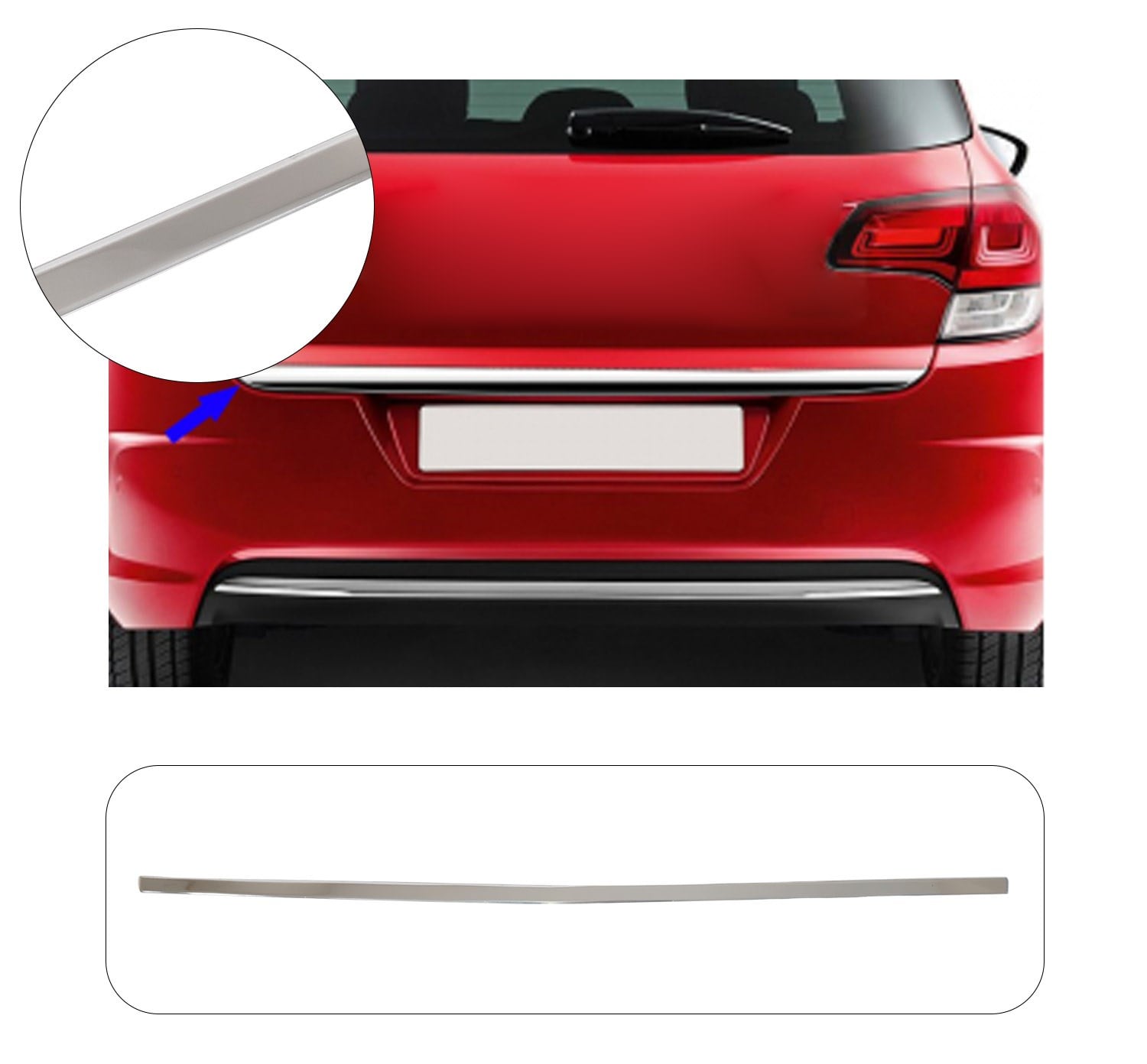 CITROEN C4 2005-2010 BAGAJ ALT ÇITA