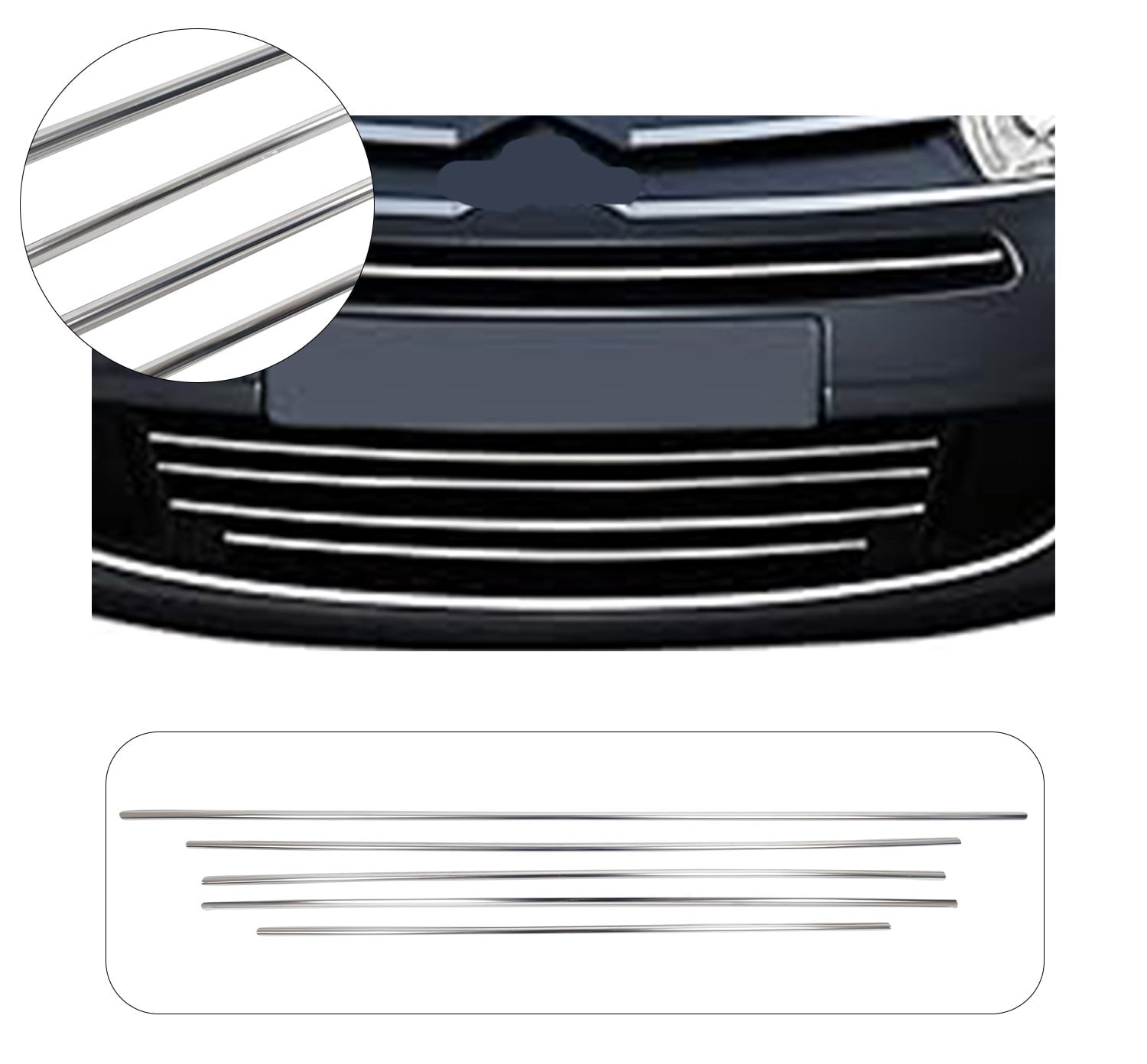 CITROEN C5 2008- ÖN TAMPON ÇITASI