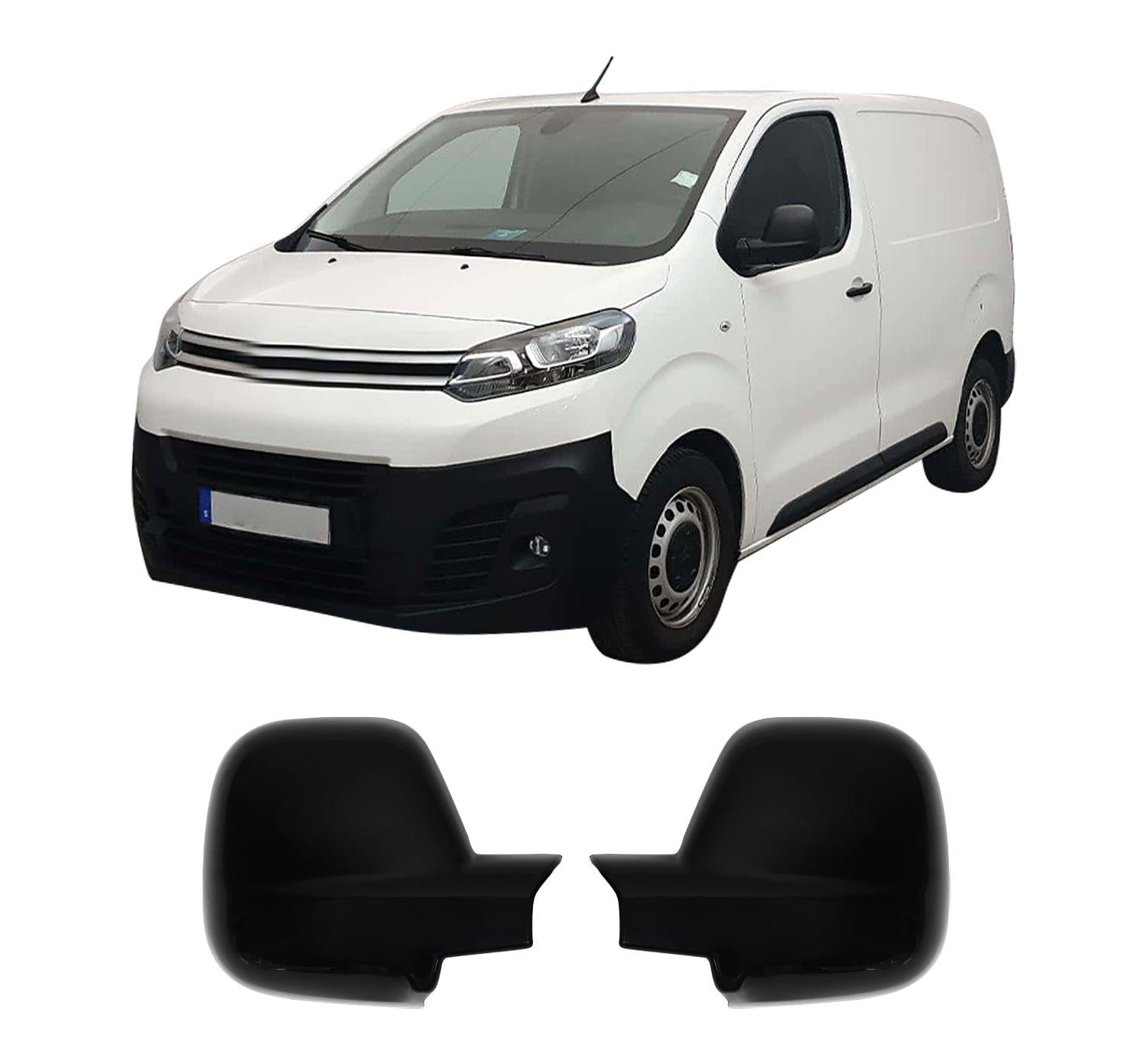 CITROEN JUMPY 2017- AYNA KAPAĞI SİYAH ABS