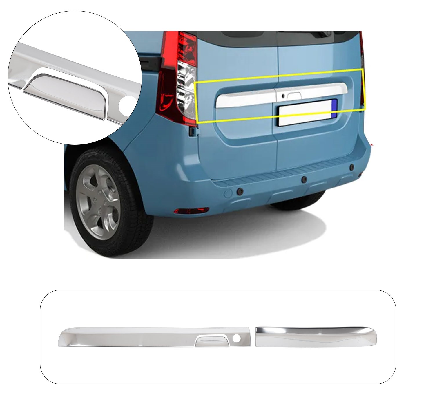 DACIA DOKKER 2012- BAGAJ ÇITASI