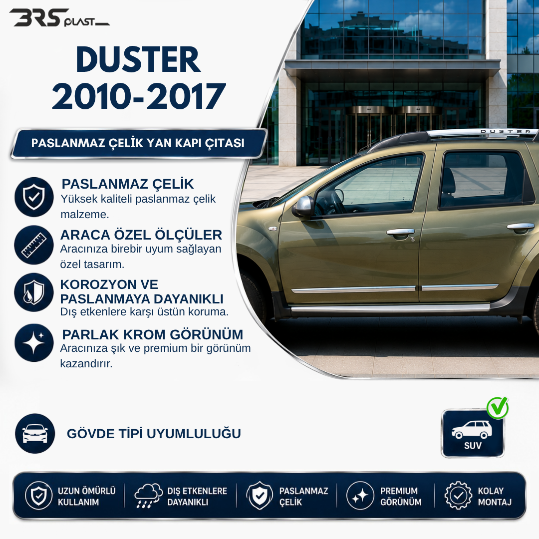 DACIA DUSTER 2010-2018 YAN KAPI ÇITASI