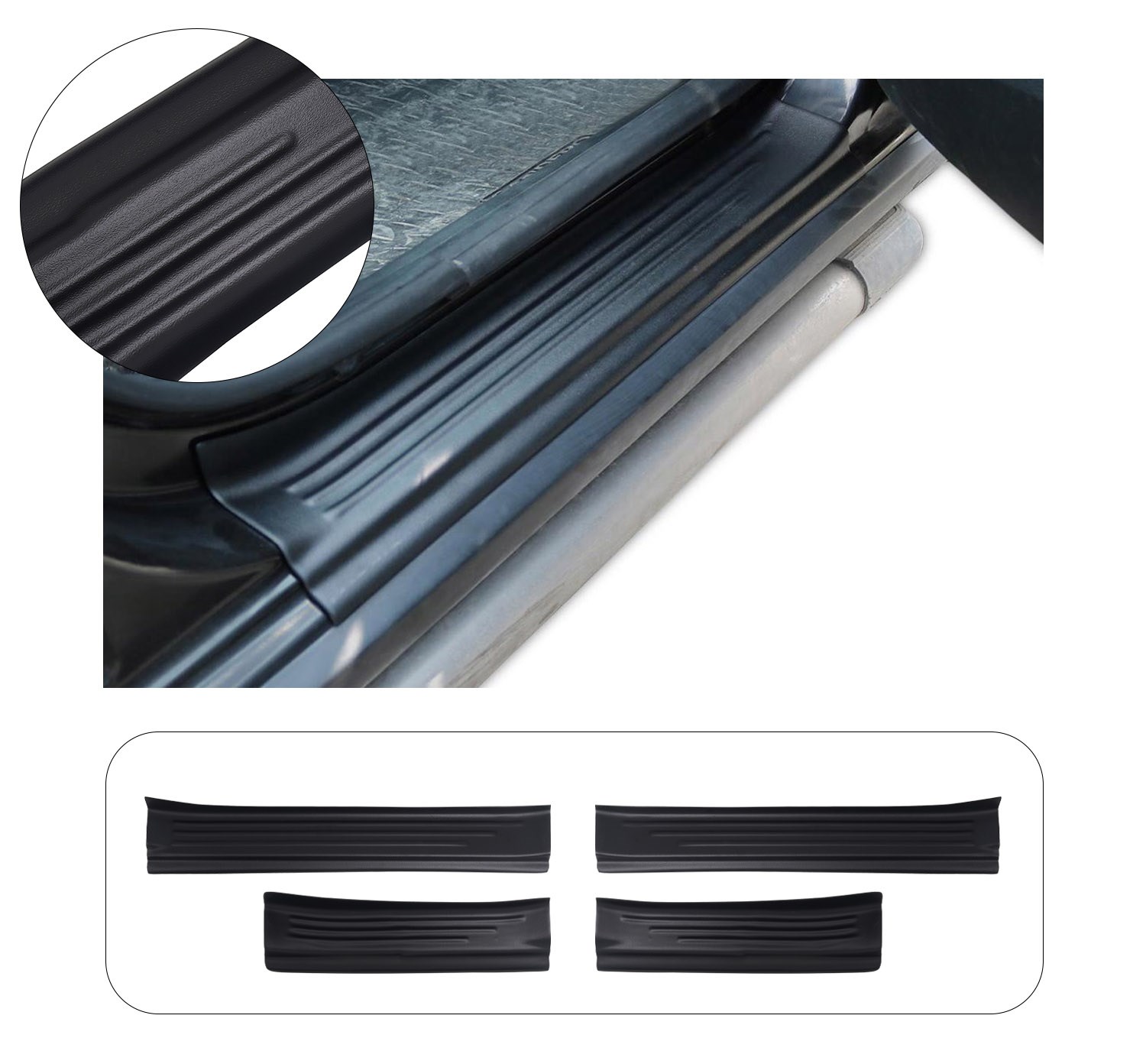 DACIA SANDERO 2012- ABS KAPI  EŞİĞİ 4 PRÇ