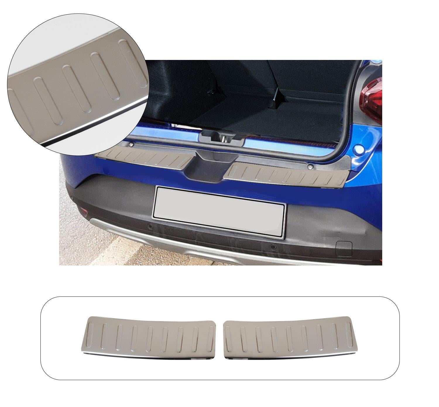 DACIA SANDERO STEPWAY 2 PRÇ KROM PARLAK ARKA TAMPON ÜSTÜ KORUMA