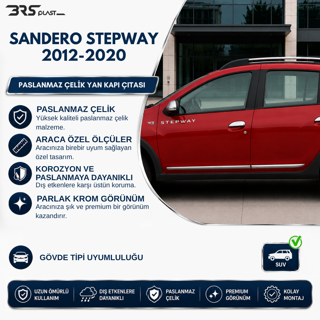 DACIA STEPWAY 2013- YAN KAPI ÇITASI