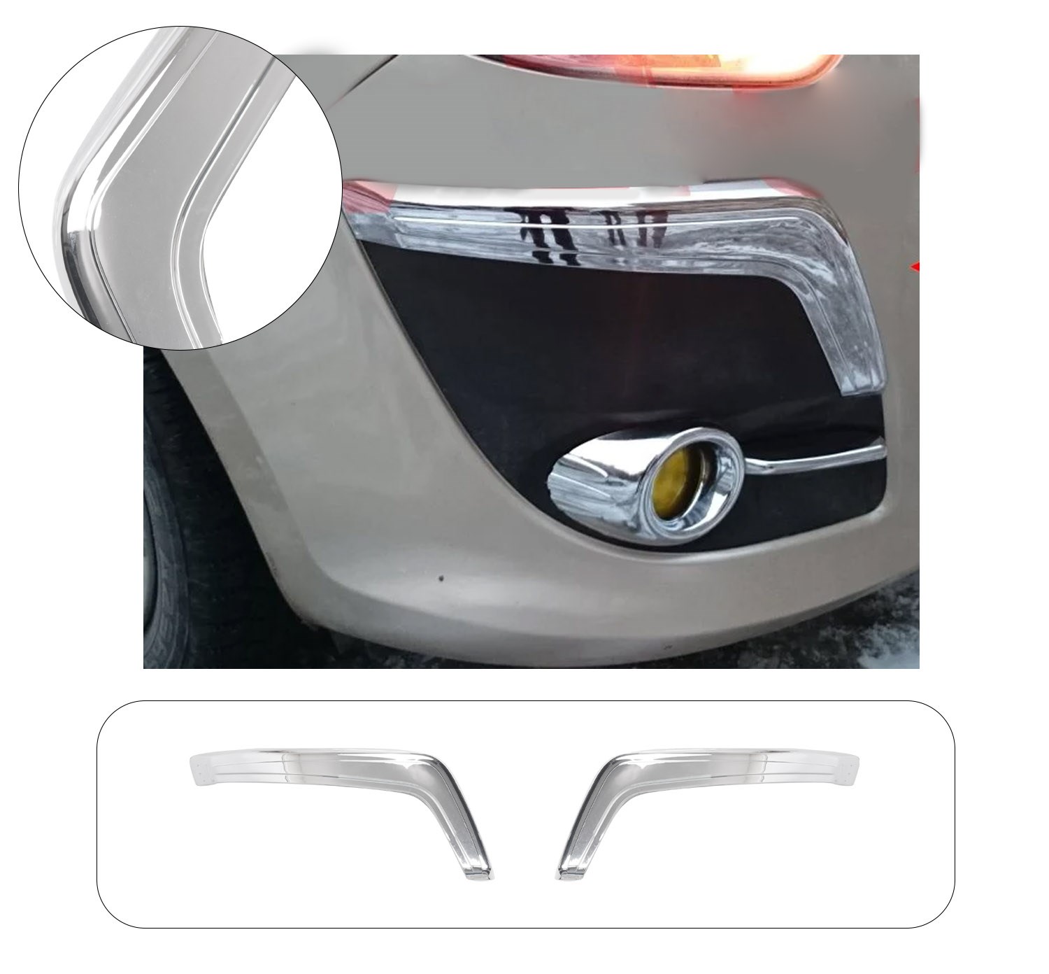 FIAT DOBLO 2010- ÖN TAMPON KAŞI ABS