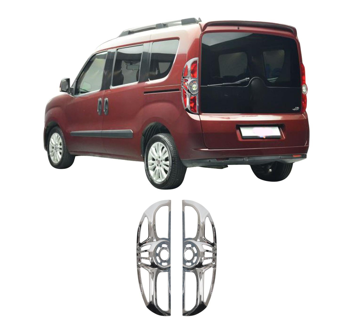 Fiat Doblo Krom Stop Çerçevesi 2010-2015 Abs Krom