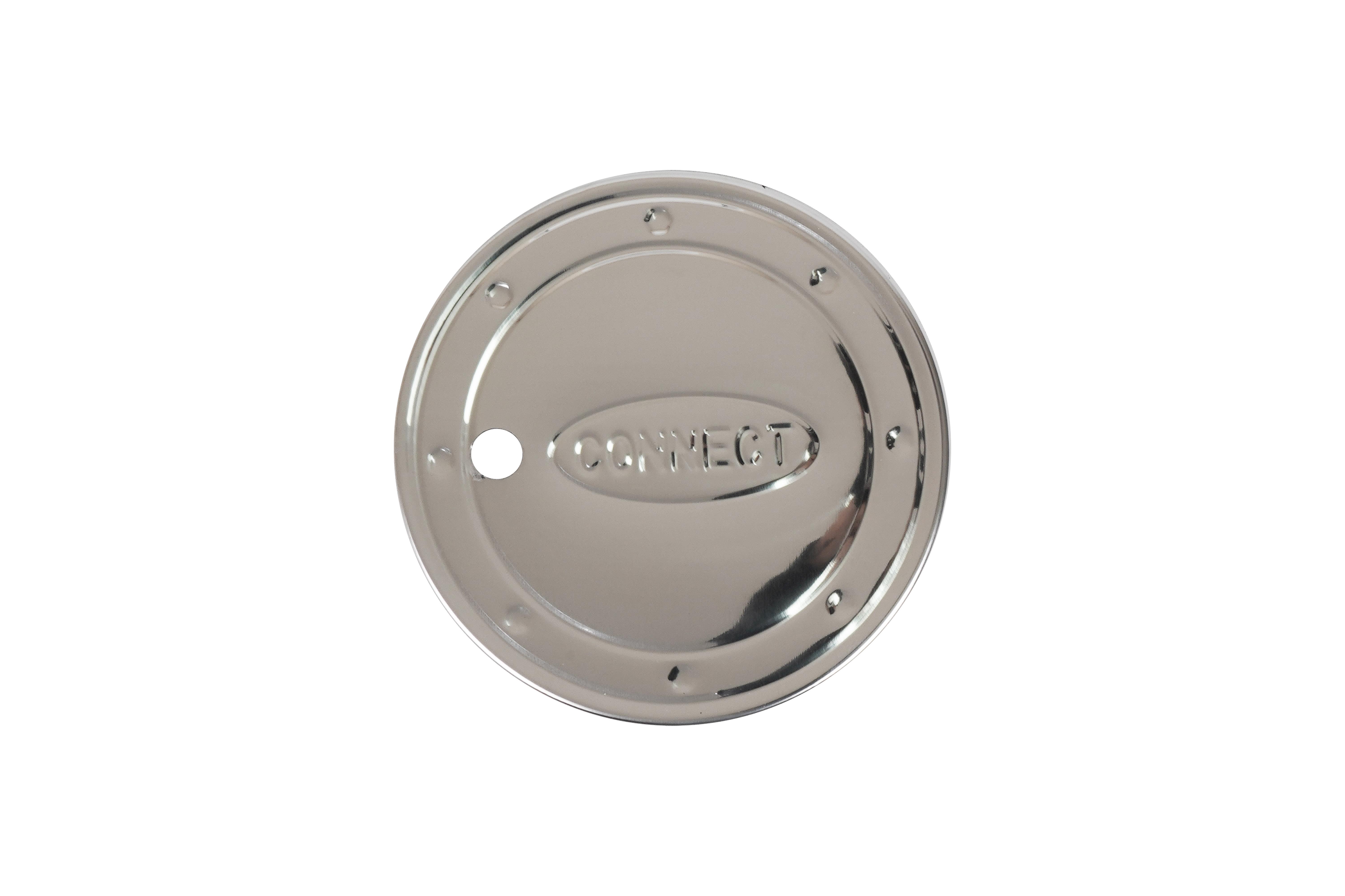 Ford Connect 2003-2013 Krom Depo Kapağı Paslanmaz Çelik