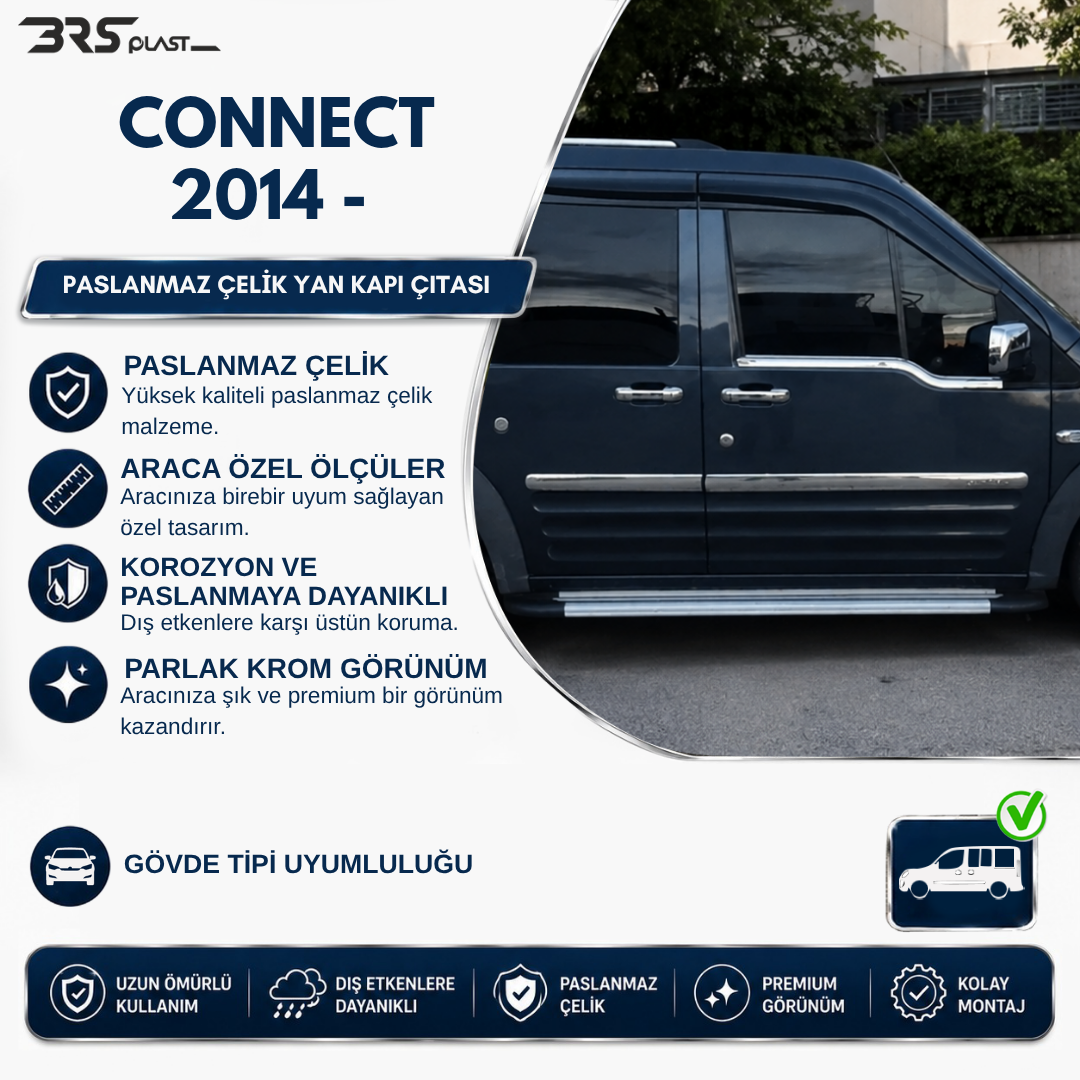 FORD CONNECT 2014- YAN KAPI ÇITASI