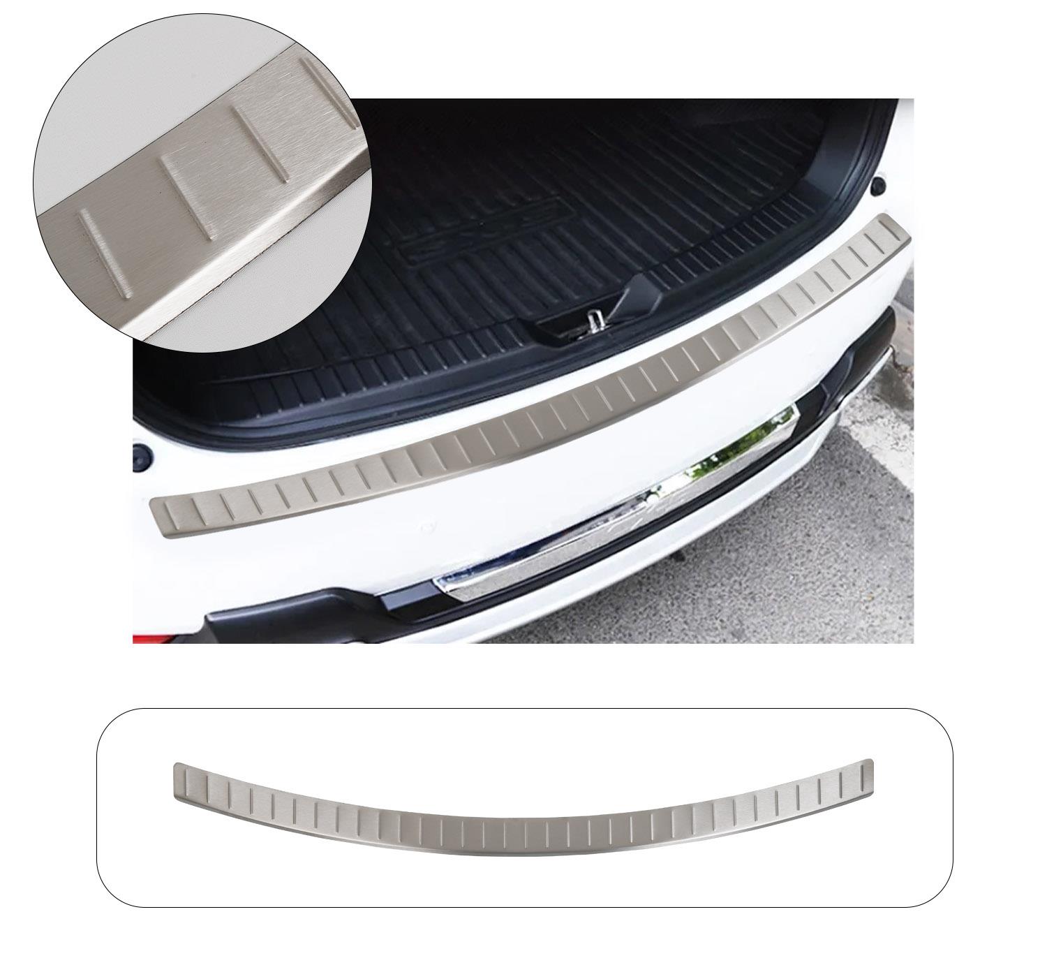 MAZDA CX5 2012- KROM PARLAK ARKA TAMPON ÜSTÜ KORUMA