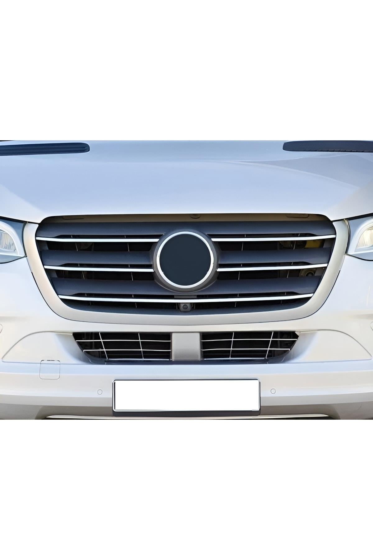 MERCEDES Sprınter W907 Krom Ön Panjur 5 Parça P.çelik 2018 Ve Üzeri