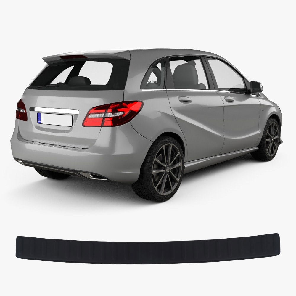 Mercedes B-Class W246 Uyumlu 2011 ve Üzeri ABS Arka Tampon Üstü Koruma