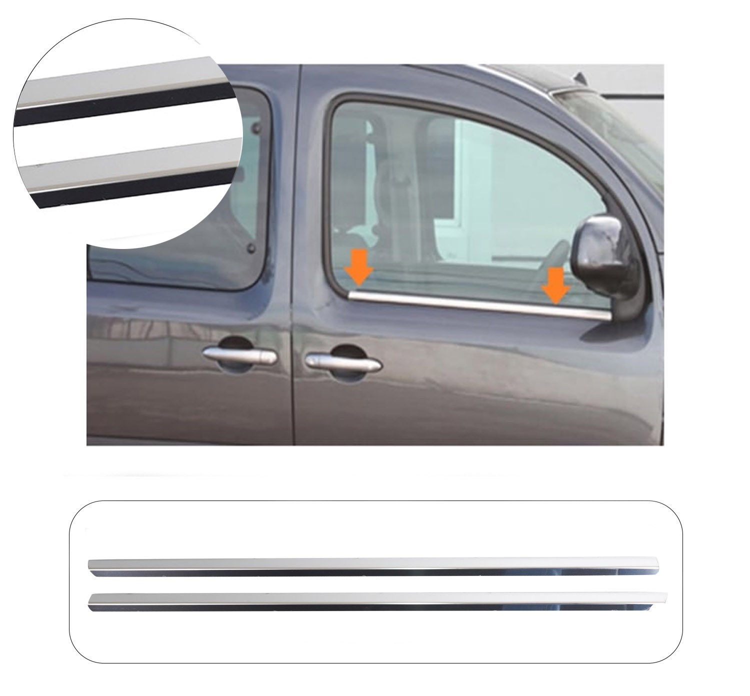 MERCEDES CITAN 2013- CAM ÇITASI 2 PRÇ