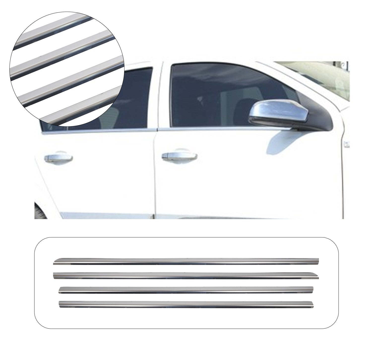 OPEL ASTRA H HB 2004-2009 CAM ÇITASI 4 PRÇ