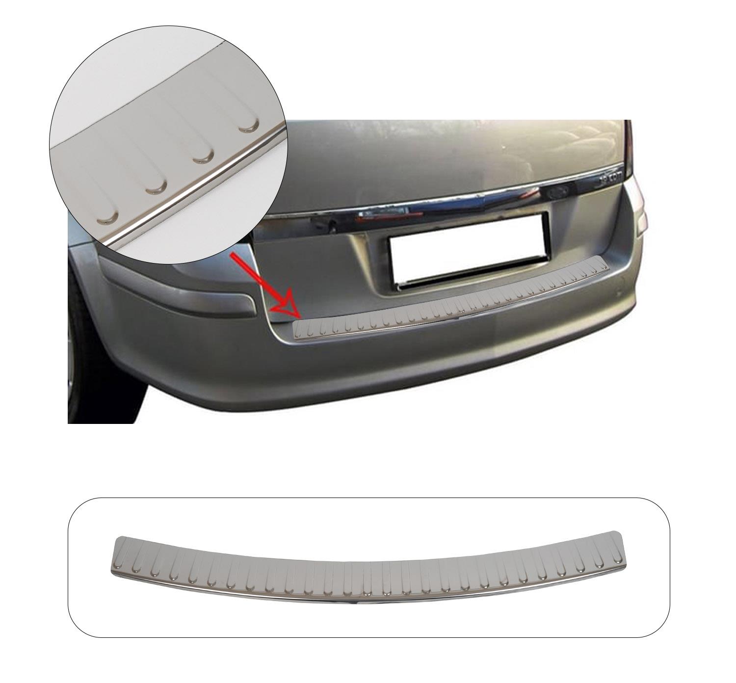 OPEL ASTRA H SW 2004-2010 KROM PARLAK ARKA TAMPON ÜSTÜ KORUMA