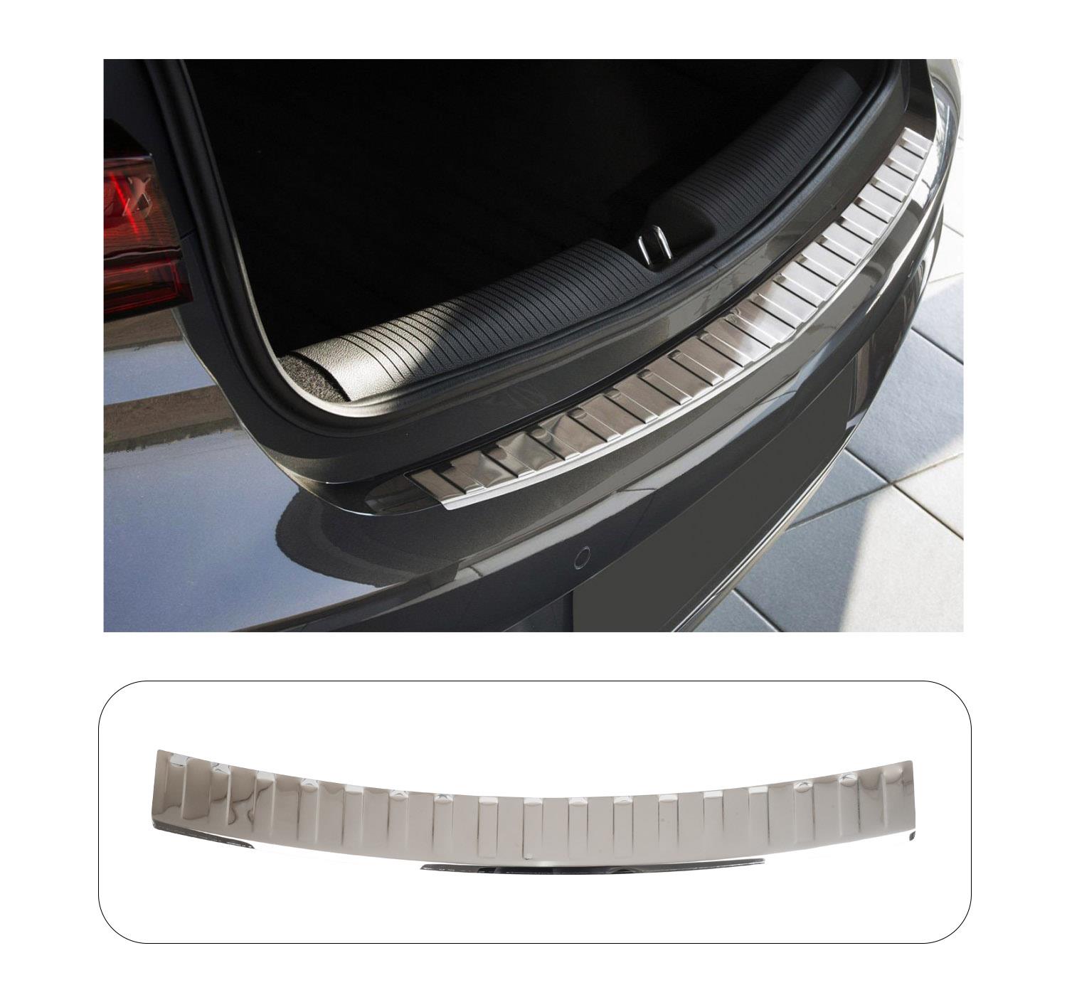 OPEL ASTRA K SW 2016 SONRASI KROM ARKA TAMPON ÜSTÜ KORUMA