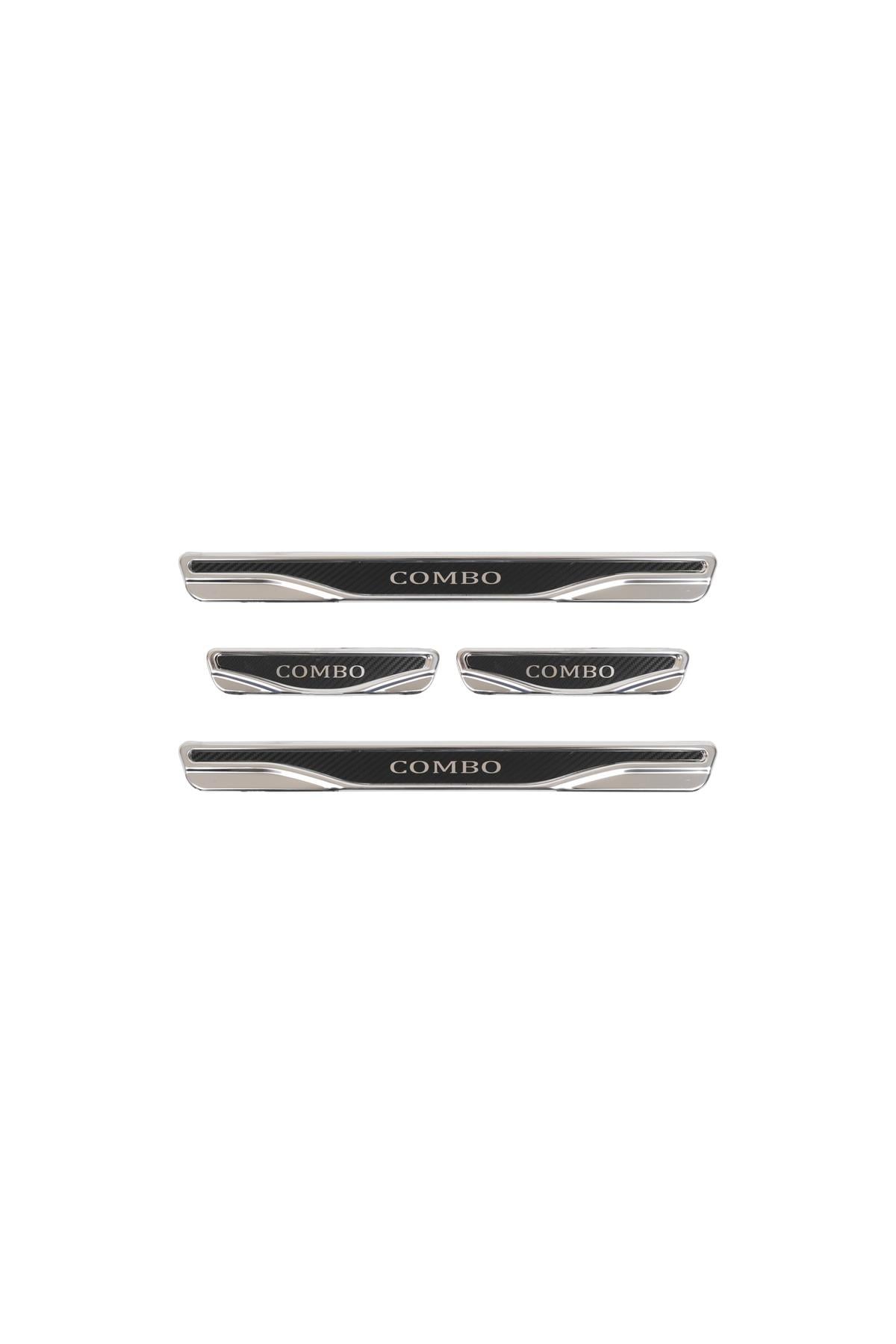 OPEL COMBO  4 PRÇ. İÇ KAPI EŞİĞİ KARBON KROM