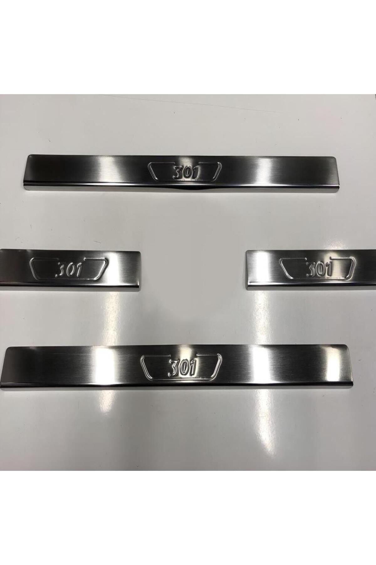 PEUGEOT 301 KROM IÇ KAPI EŞİĞİ PASLANMAZ ÇELİK